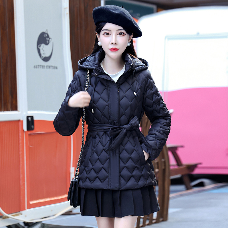 Áo Khoác Phao Cotton Dáng Ngắn Trùm Đầu AK37 - Hàng Quảng Châu Cao Cấp