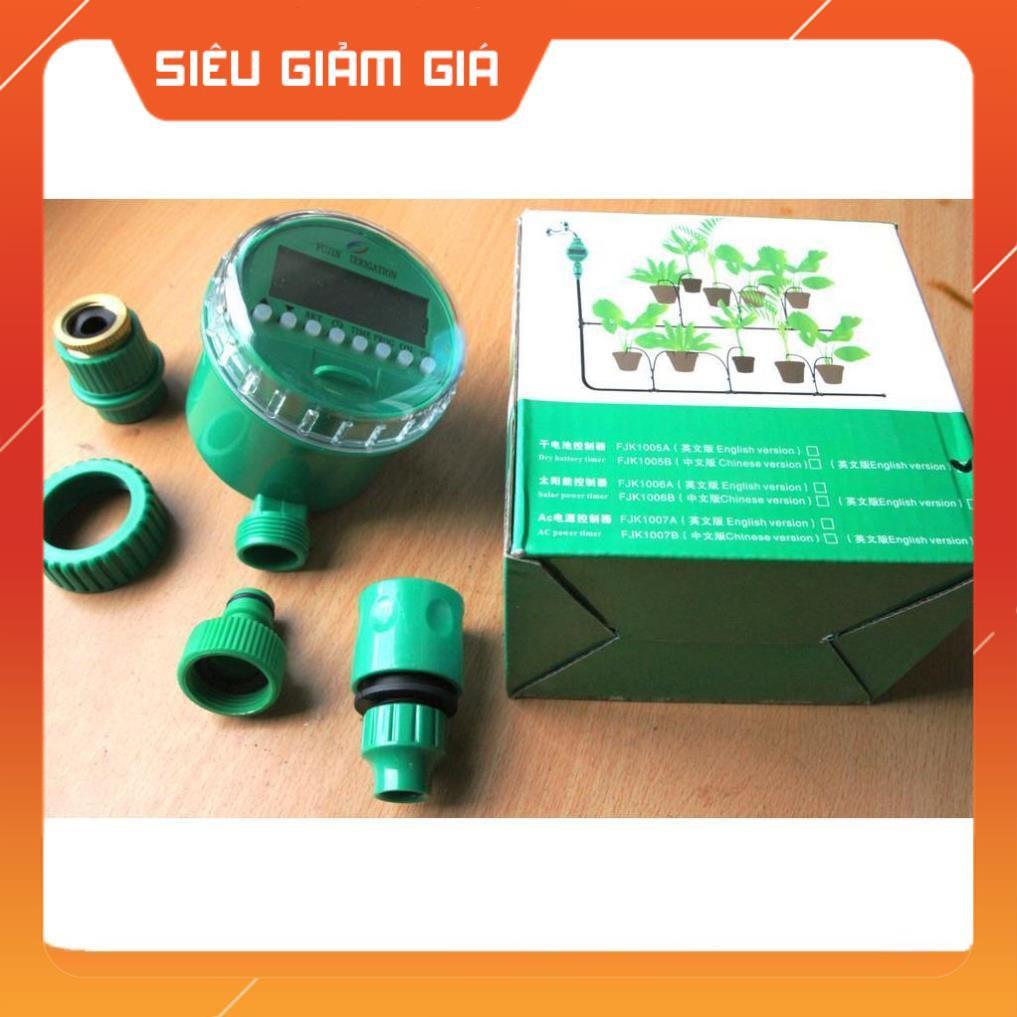 Hẹn giờ tưới - Đồng hồ hẹn giờ tưới cây tự động, chạy pin 1.5V 206502