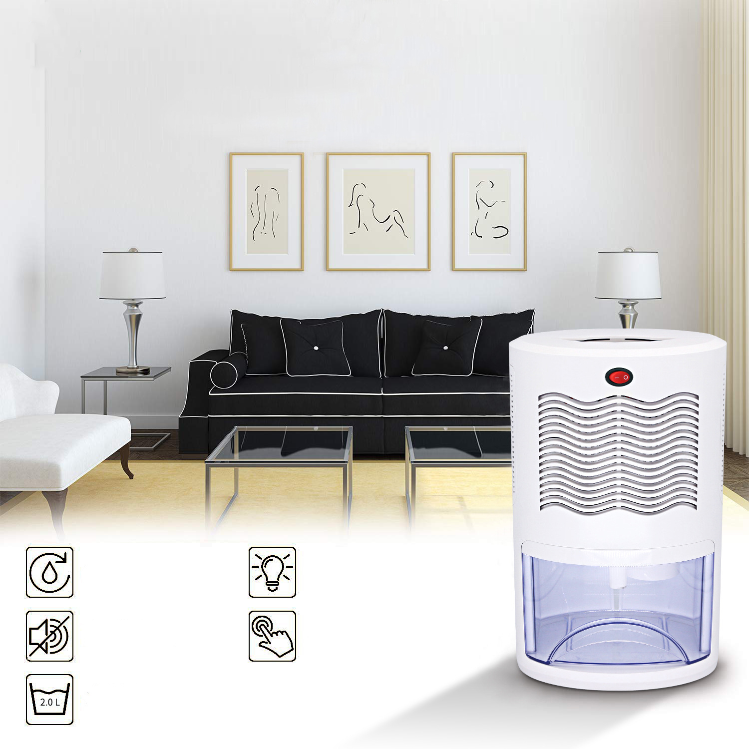 Máy hút ẩm lọc không khí VF-STORM - hàng chính hãng