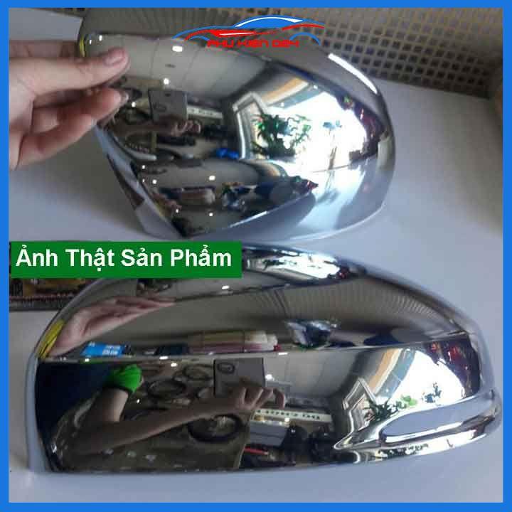 Ốp gương Brio mạ crom bảo vệ chống trầy trang trí làm đẹp xe