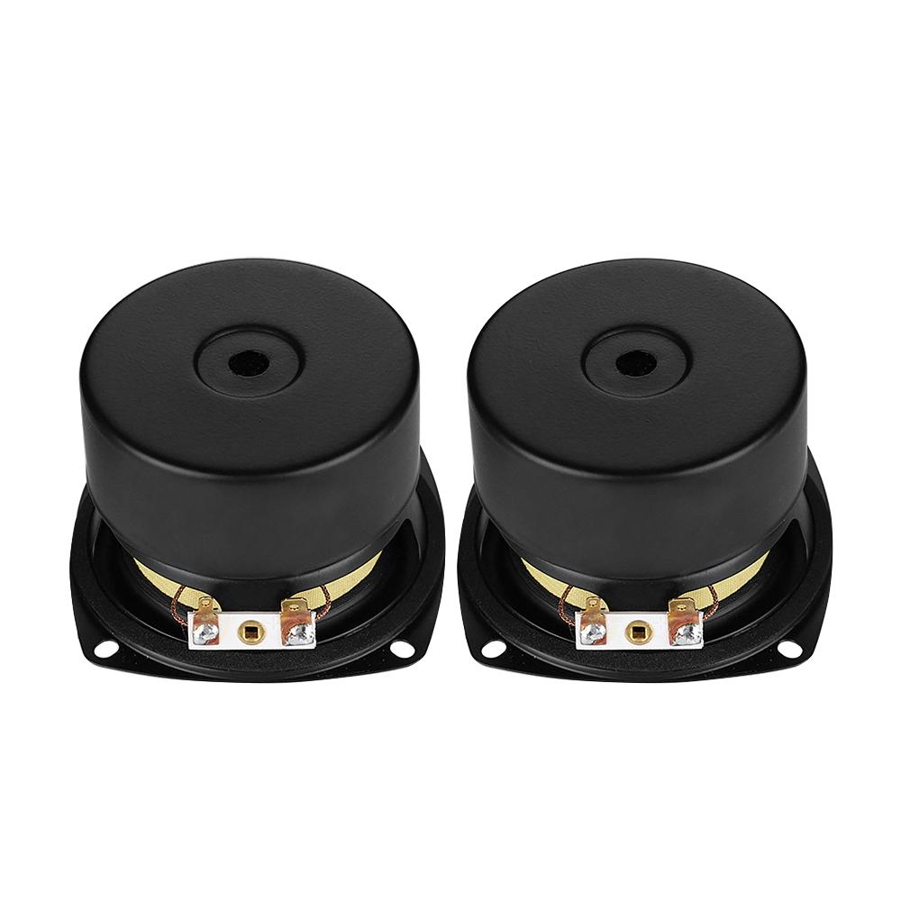 AIYIMA 2PCS 3 inch loa toàn diện Color: Square 8 Ohm
