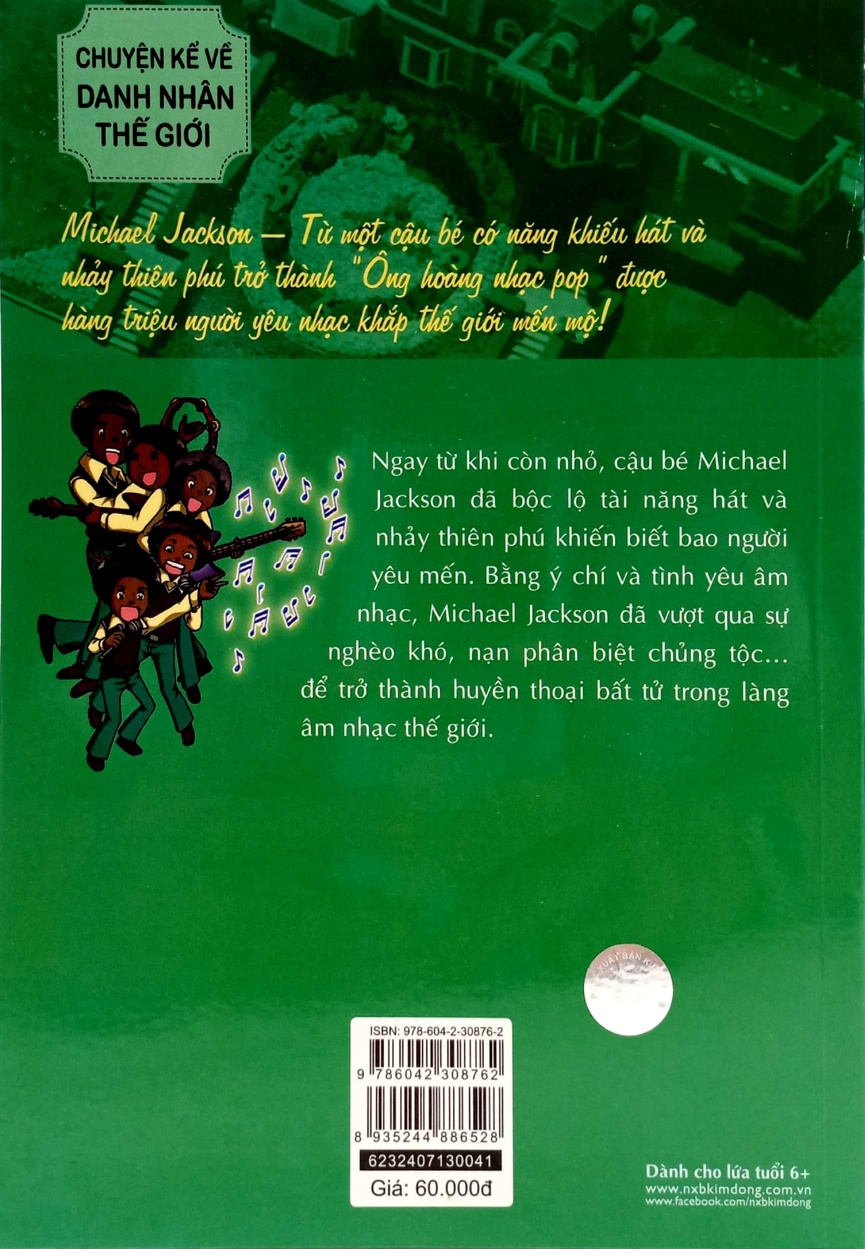 WHO? Chuyện Kể Về Danh Nhân Thế Giới: Michael Jackson (Tái Bản 2023)