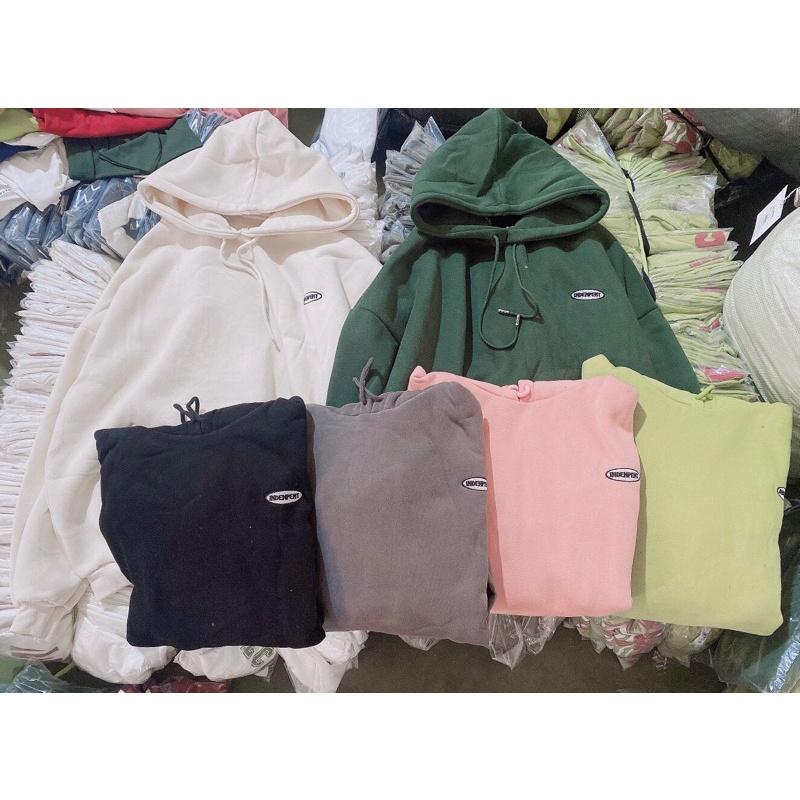 Áo hoodie logo chữ nhỏ nỉ mũ 2 lớp TTA867