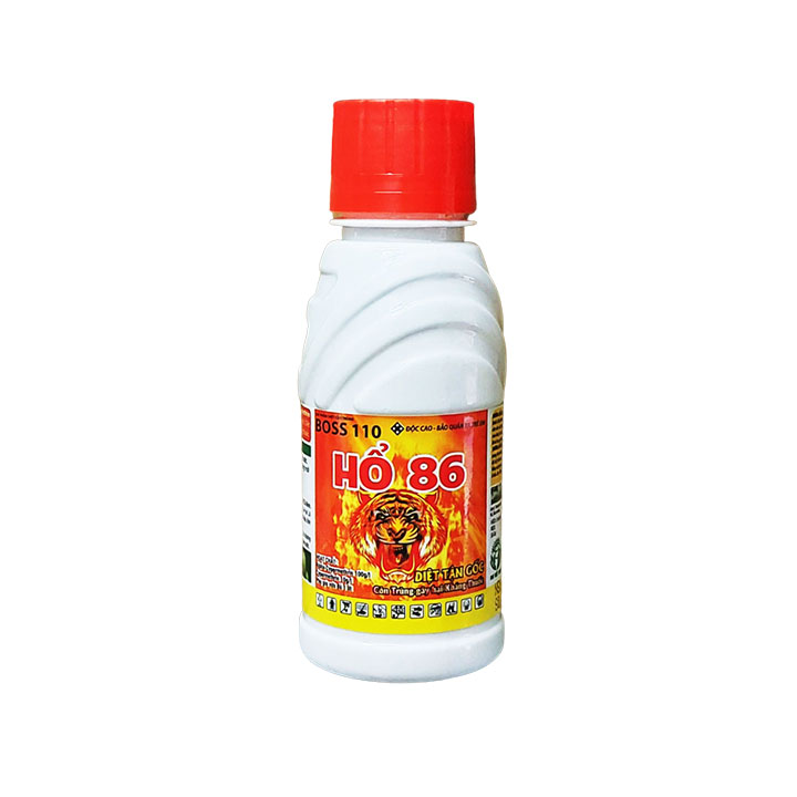 Chế phẩm diệt côn trùng hại cây trồng hổ 86 trừ bọ xít muỗi, rầy bông, rệp sáp, ruồi vàng, bọ trĩ, sâu vẽ bùa chai 100ml