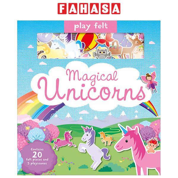 Sách ngoại văn: Play Felt - Magical Unicorns