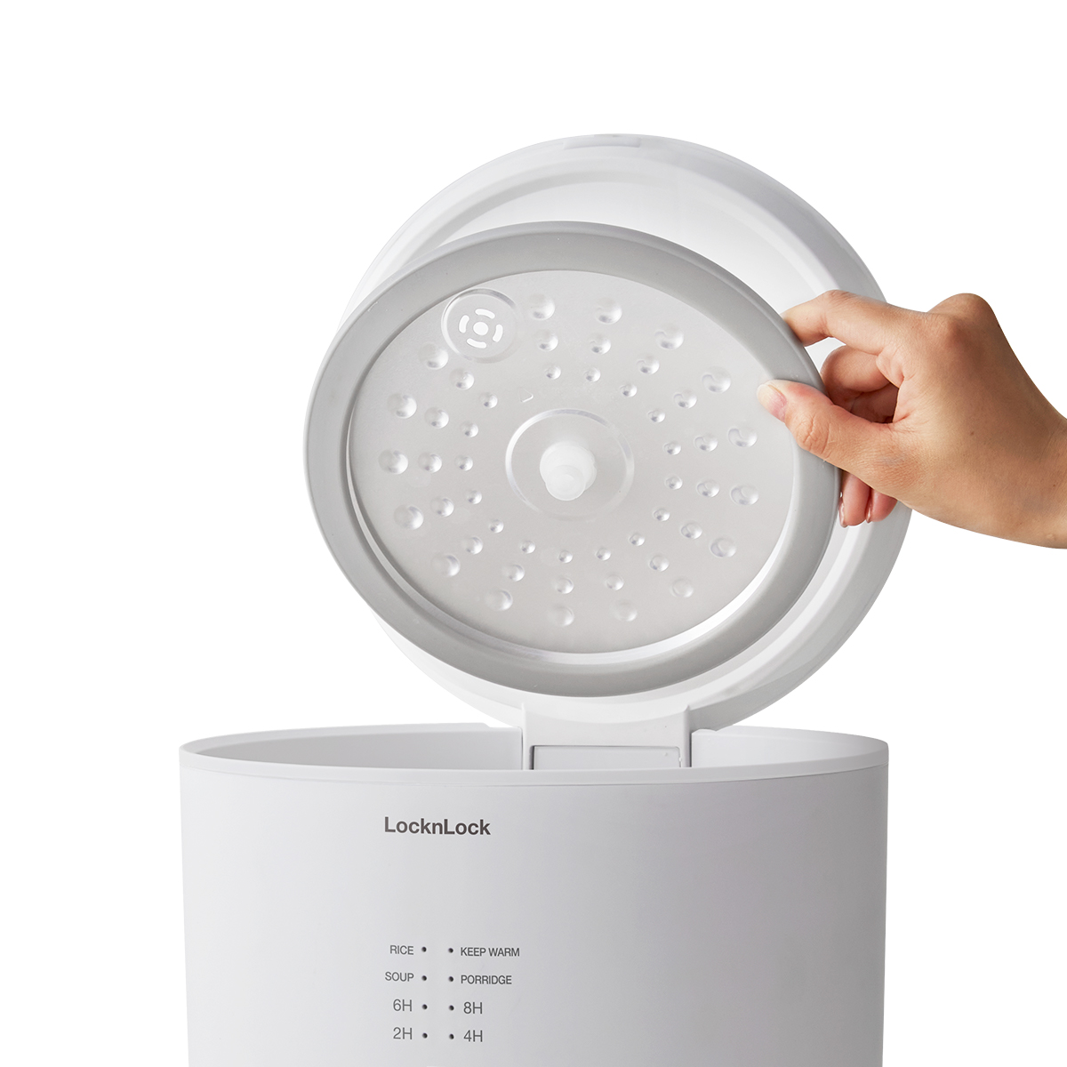 Nồi Cơm Điện Locknlock Donggeurami Rice Cooker EJR334IVY - Hàng chính hãng