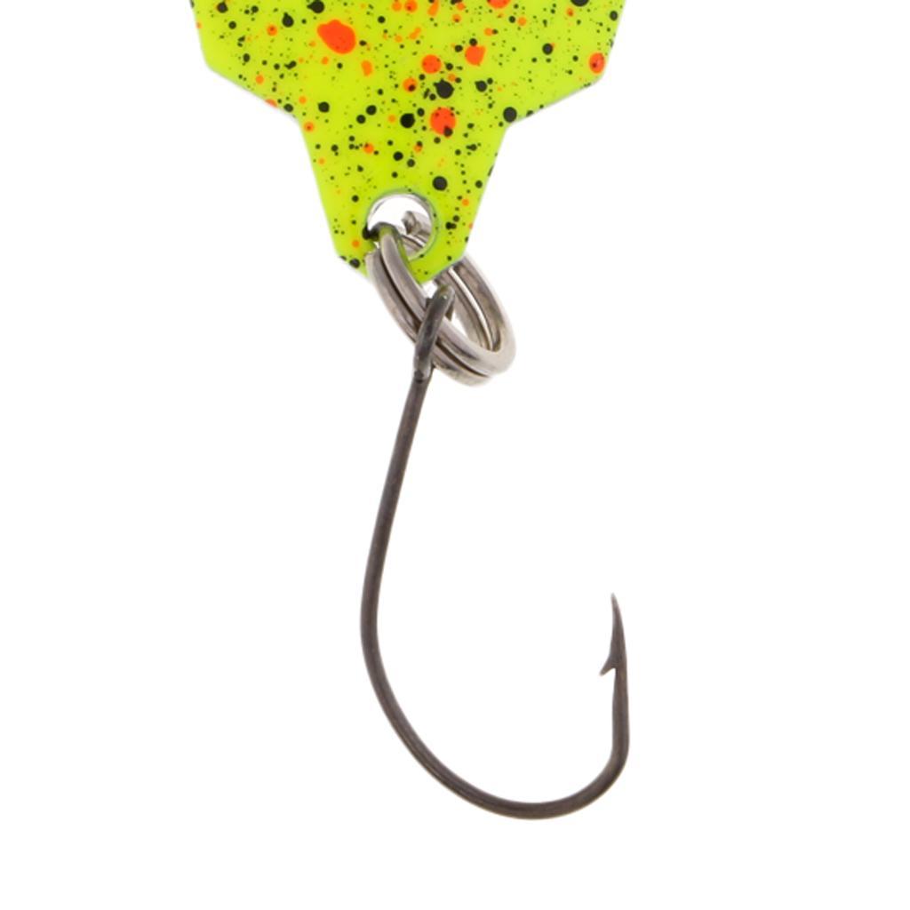 1 Piece Spoon Sequin Fishing Lure Metal Hard Bait Spinnerbait Crankbait 100% Brand New High Quality