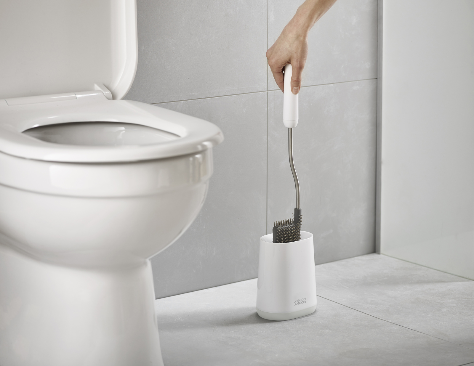 Bộ cọ toilet Joseph Joseph (xám) - 002812
