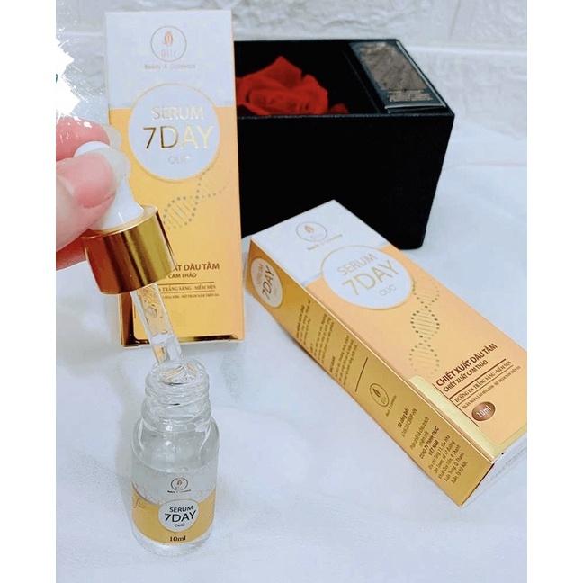 Serum 7 Day Olic Vàng 10ml Serum Huyết Thanh Truyền Trắng Xoá Nhắn, Trẻ Hoá Da