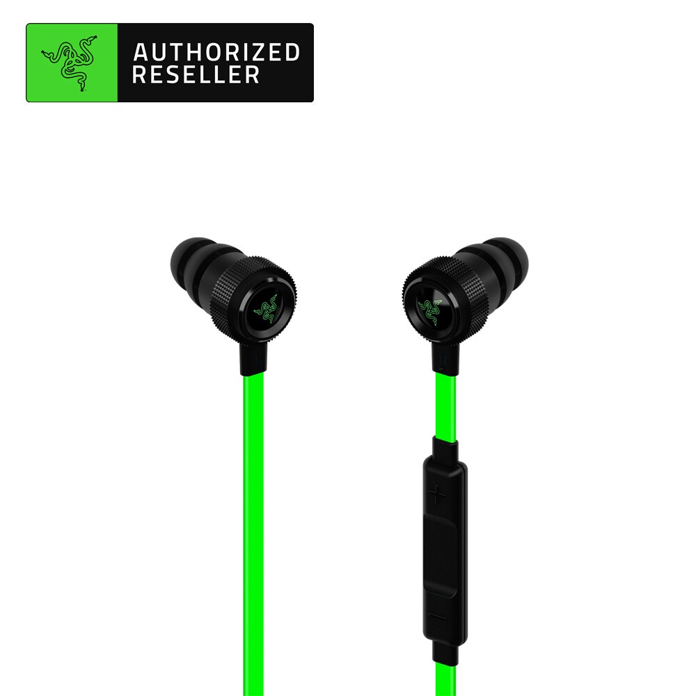 Tai nghe game có dây Razer Hammerhead Pro V2 | Driver 10 mm Màng Neodymium êm tai dây chống rối nhẹ 19.6g - Hàng nhập khẩu