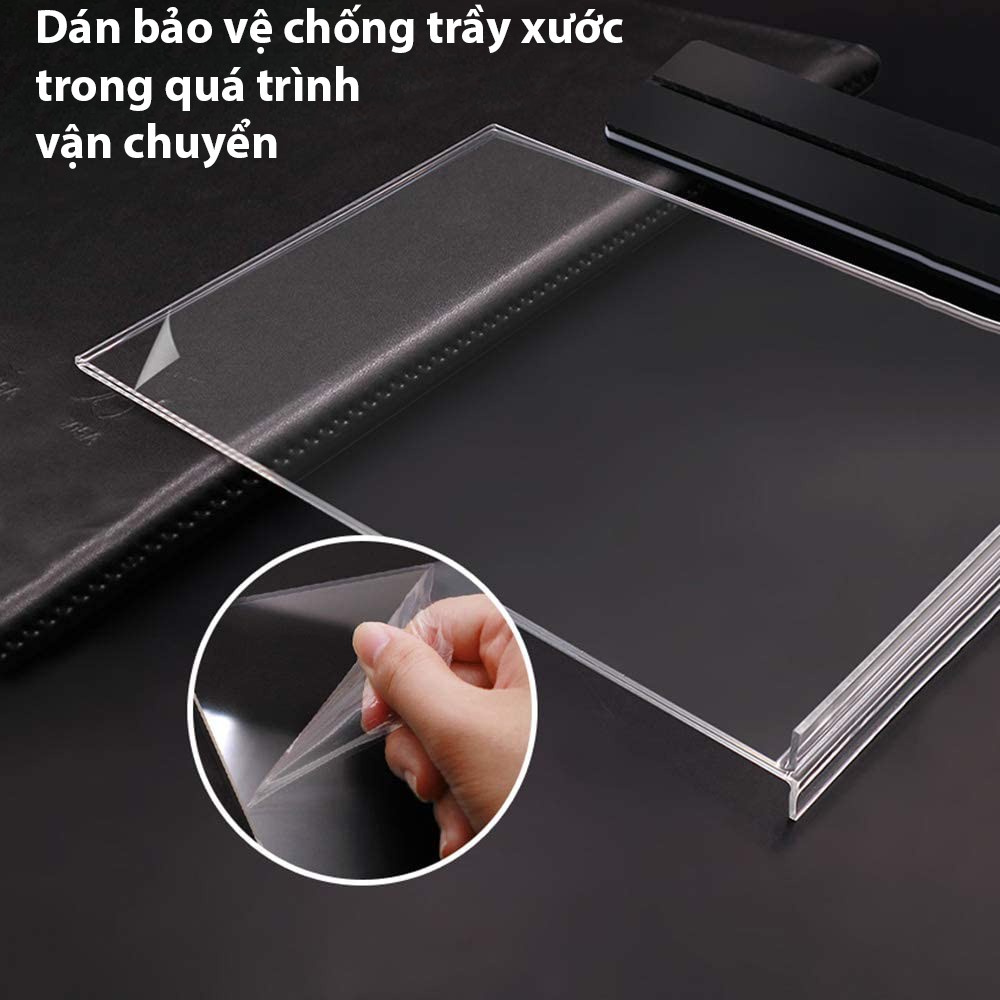 Combo 6 Bảng Menu Mica để bàn làm thực đơn thích hợp cho nhà hàng quán ăn cà phê A6 (15 x 10cm)