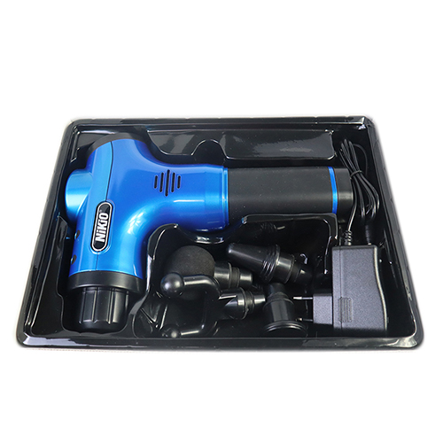 Súng Massage Cầm Tay Nikio NK-170A - Kỹ Thuật Mát Xa Gõ Hiện Đại, Tác Động Sâu, Hỗ Trợ Giãn Cơ Toàn Thân - 4 Đầu Thay Thế, 6 Cấp Độ Mát Xa, Pin Sạc Không Dây 2000 mAh