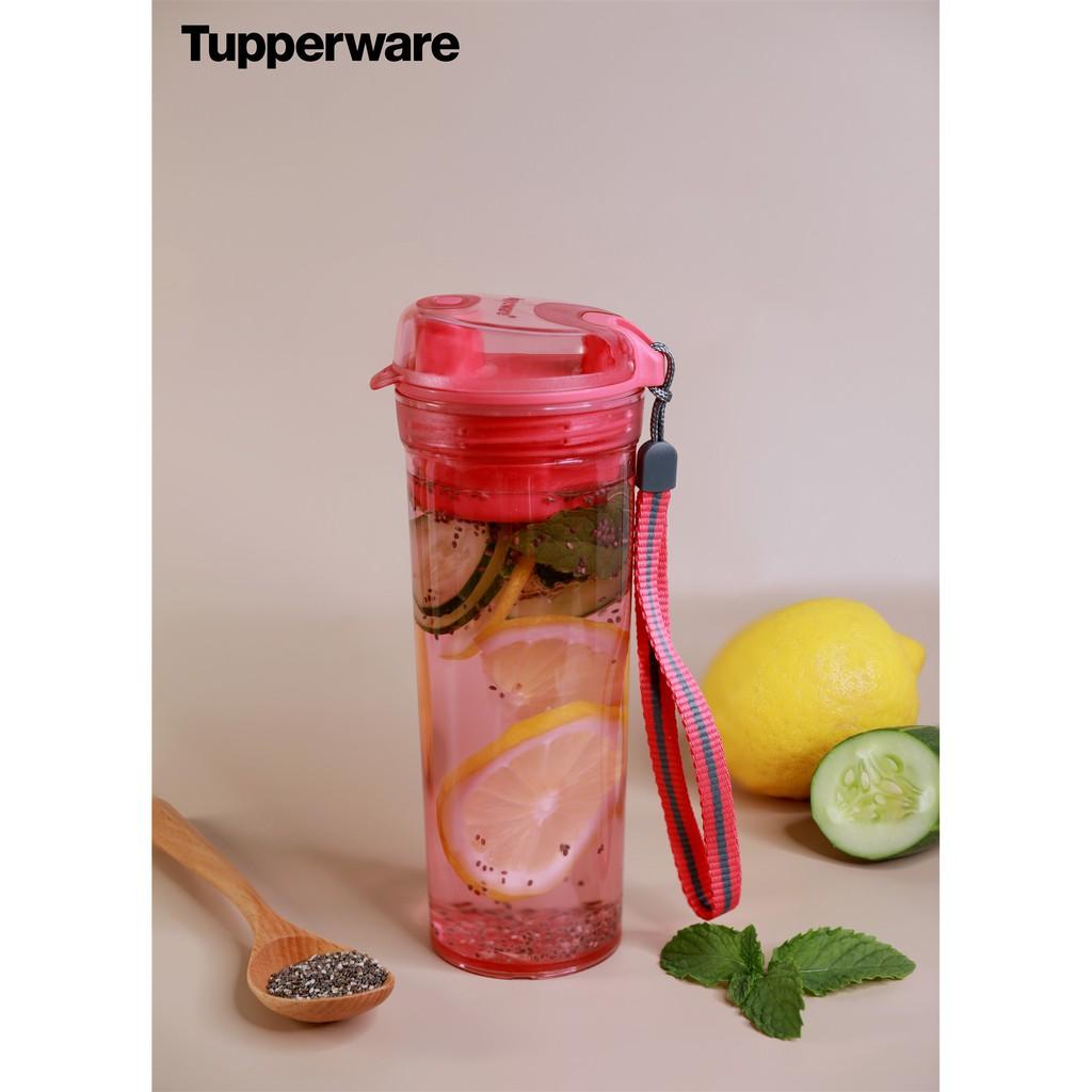 Bình nước Có Ngăn Lọc Drinking Flask Gen II 400ML Tupperware, Bình Đựng Nước Nhựa Nguyên Sinh An Toàn