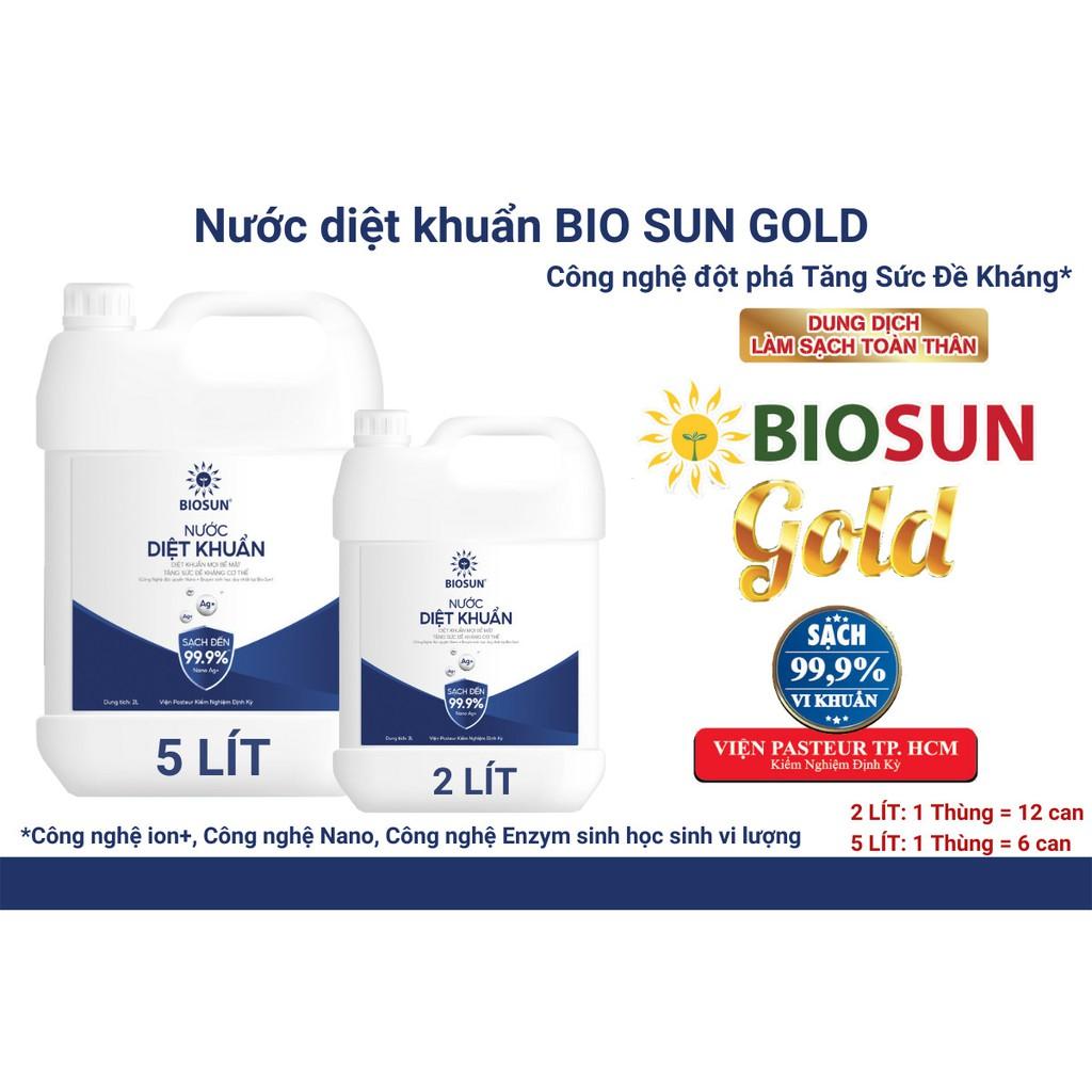 Nước diệt khuẩn BIOSUN GOLD 2 lít