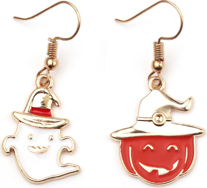 Bông tai Halloween siêu dễ thương (Tặng móc khóa gỗ BTS thiết kế độc quyền)