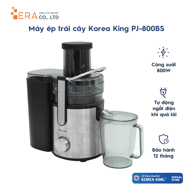 Máy ép trái cây Korea King PJ-800BS ( Hàng chính hãng )