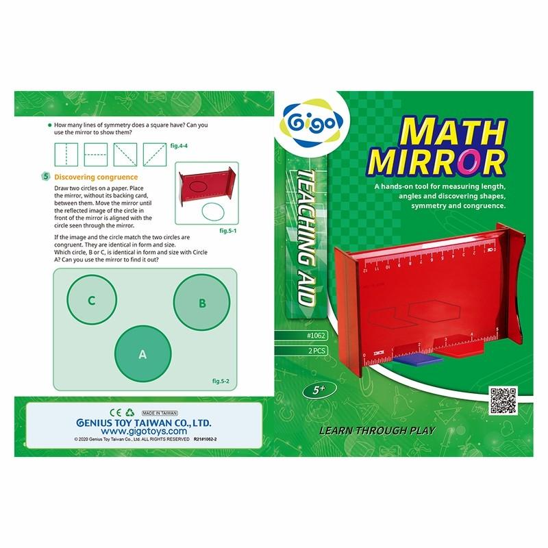 Bộ Kiếng Đo Hình Chiếu Không Gian- Math Mirror - Colorful Box - Gigo Toys #1062