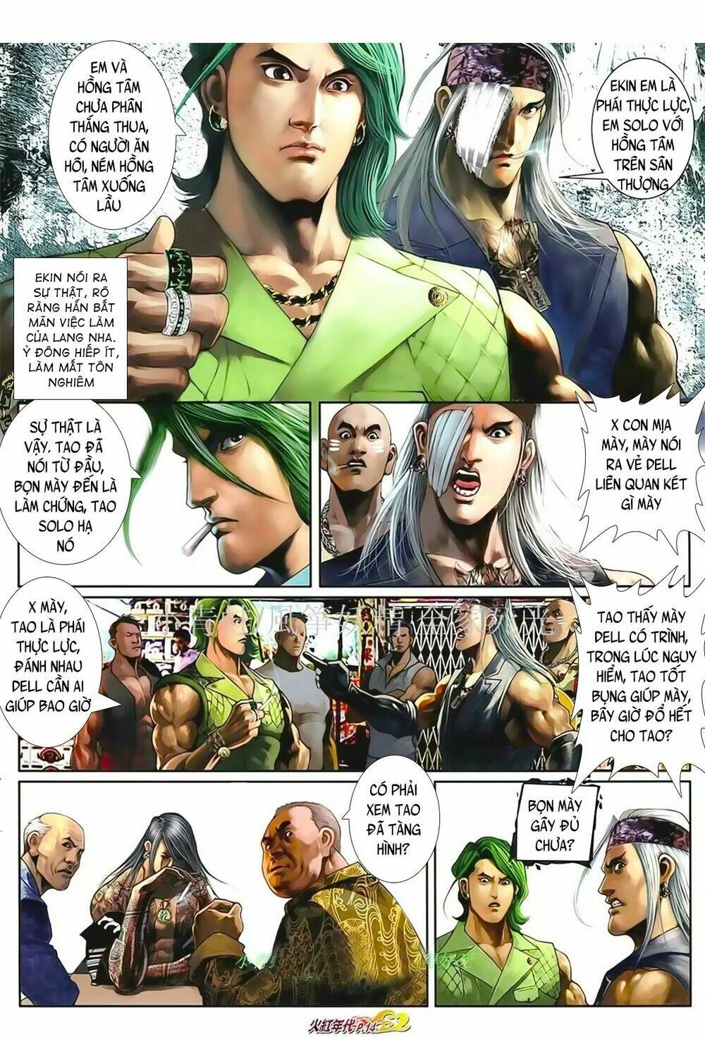 hỏa hồng niên đại hắc cốt đường chapter 1021 10