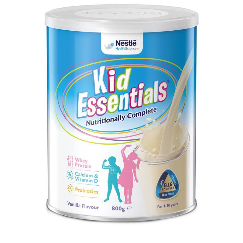 Sữa Kid Essentials - Sữa Úc Nestlé Health Science Cho Trẻ Biếng Ăn, Chậm Tăng Cân 800g - Bao Bì Mới