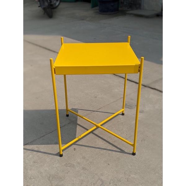 Bàn Chanh Vuông Cao 51cm cùng các Loại Ghế Xếp