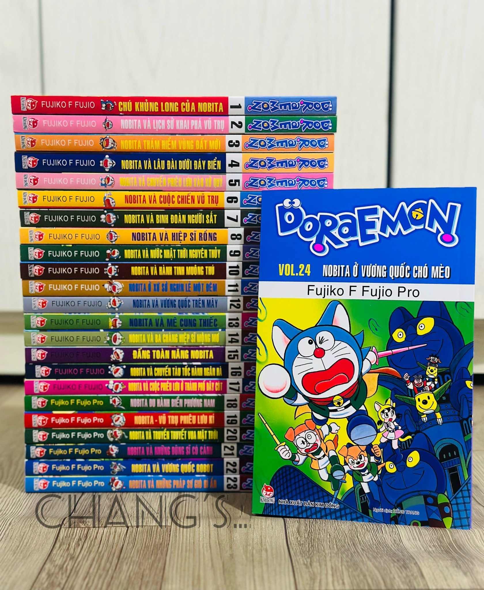 Truyện tranh Doraemon Truyện dài trọn bộ 24 tập - Chang Book