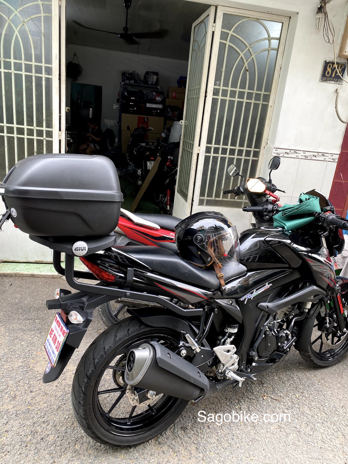 Baga Givi HRV Bandit, baga HRV GSX Bandit