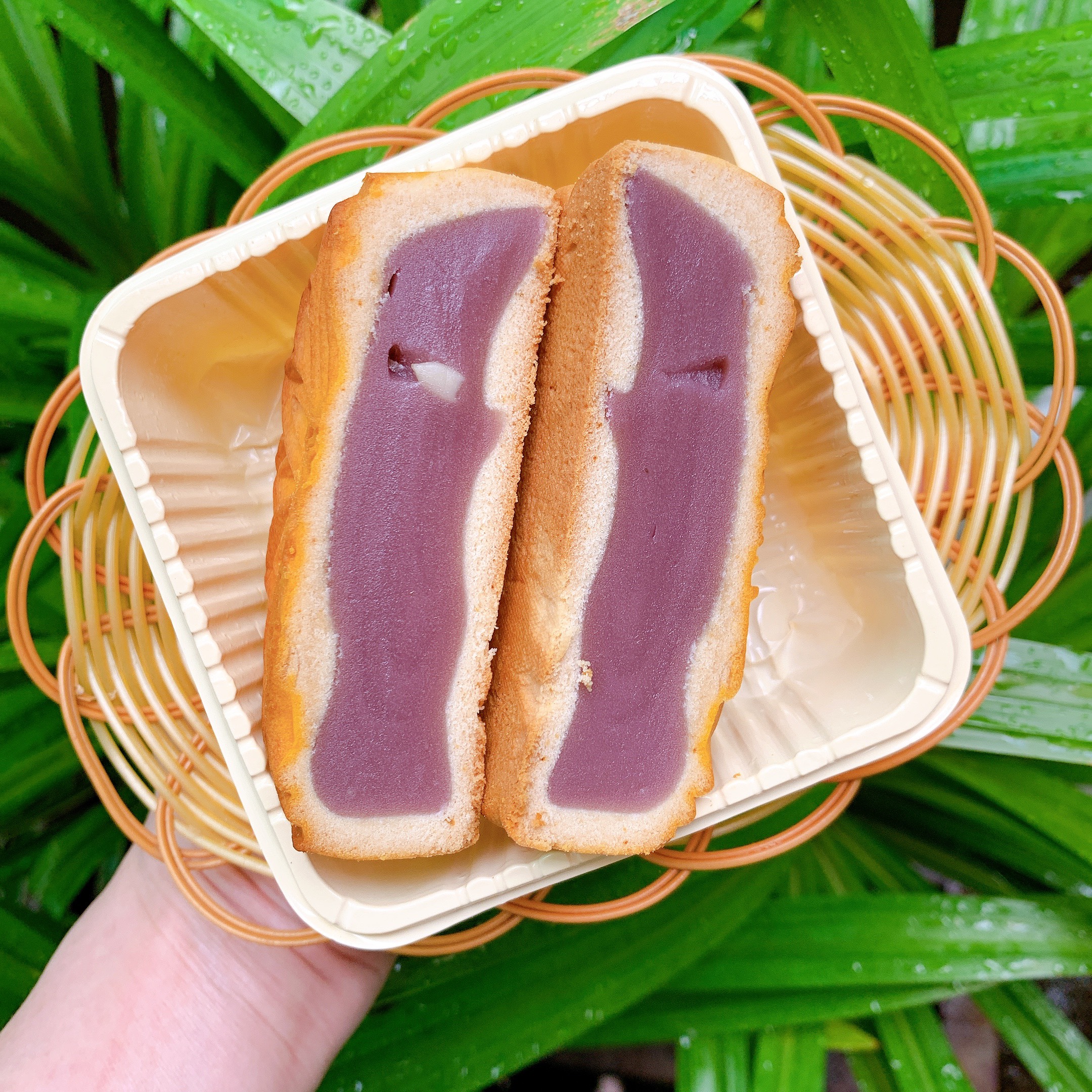 Bánh Trung Thu Khoai Môn Chay Tân Dân Lợi - 200g - Bánh Trung Thu Chay- Date mới - Bao đổi trả