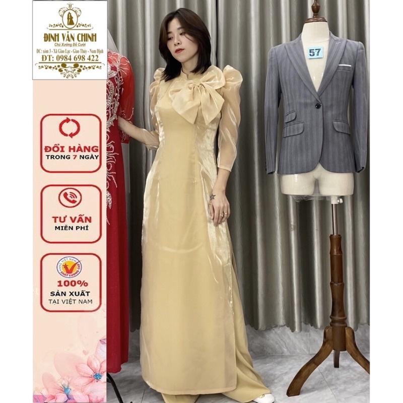 Áo dài dáng xinh_thiết kế mới