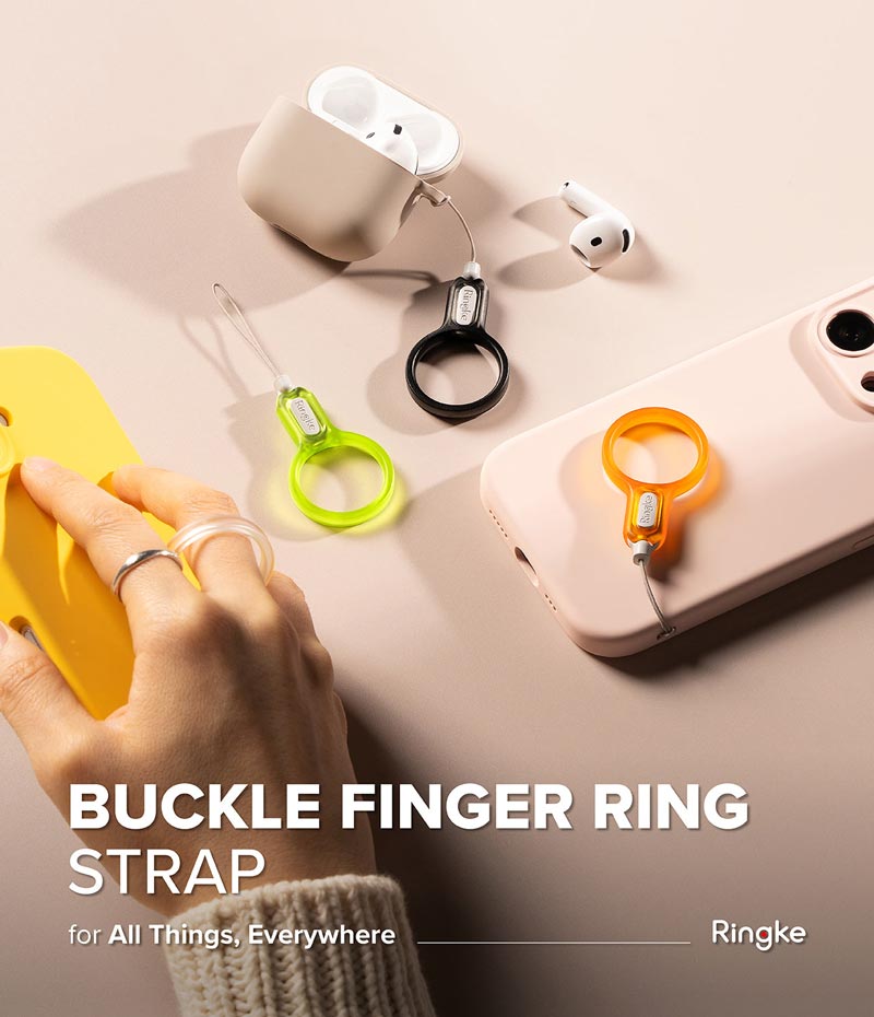 Dây đeo RINGKE Buckle Finger Ring Strap - Hàng Chính Hãng