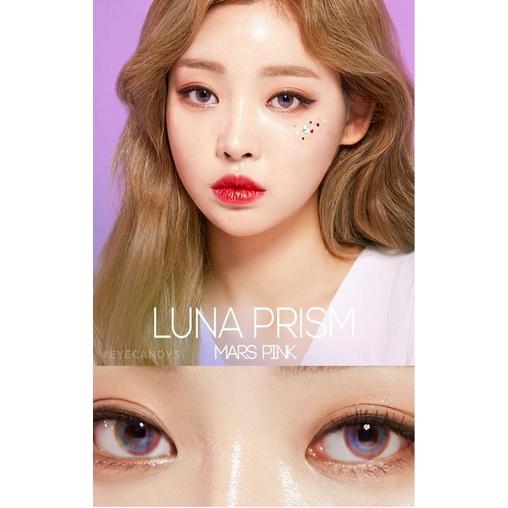 Luna Prism Pink 0 độ Kính Áp Tròng FAIRY SHOP CONTACT LENS màu hồng