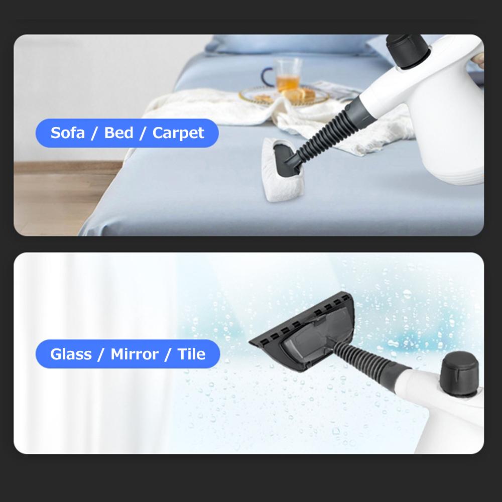 Bình làm sạch xịt hơi nước nhỏ cầm tay mạnh mẽ loại bỏ mùi bụi bẩn hàng ngày khử trùng nhà bếp