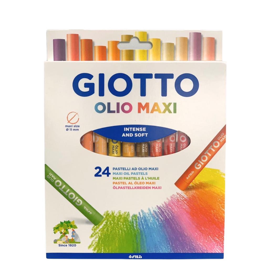 Hộp 24 màu sáp GIOTTO Olio Maxi nhập khẩu Italy 293800