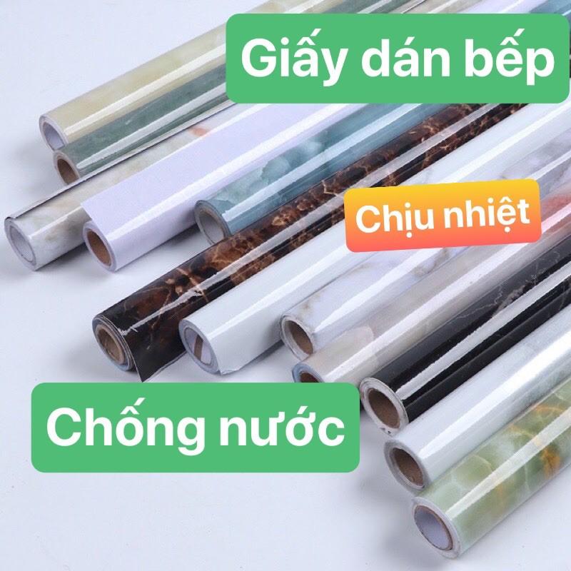 giấy dán tường giả đá cực chất chịu nhiệt chống nước khổ dài 5m rộng 60cm