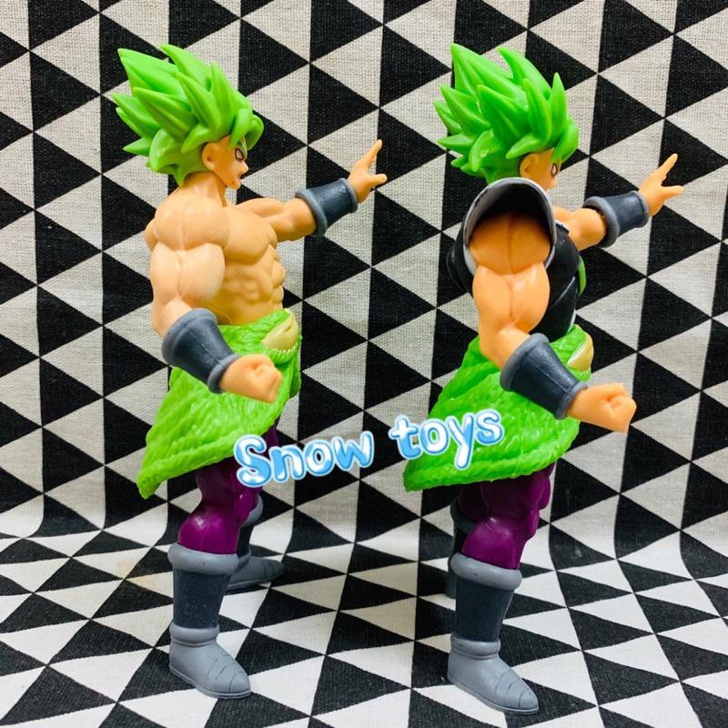 Mô hình Dragon Ball Super - Mô hình Broly Super Saiyan Green - Broly tóc xanh lá cây - Cao 18cm