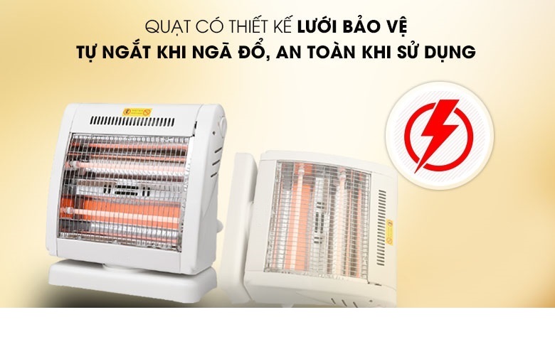 Máy Sưởi Đèn Sưởi Điện Hồng Ngoại Đạt Tường DTMS-05 - Hàng Chính Hãng