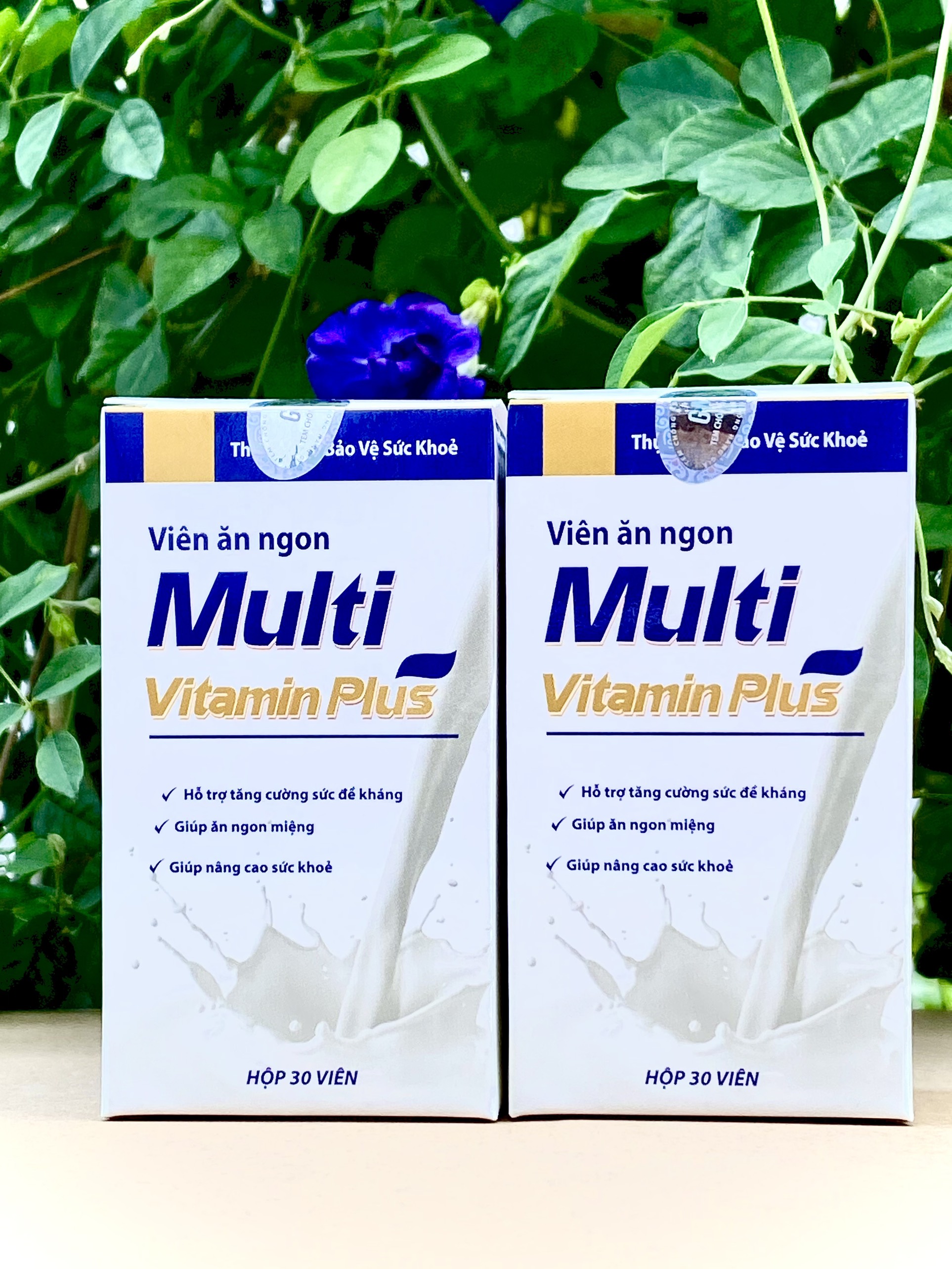 [ Combo 2 Hộp] Viên uống tăng cân Multi Vitamin Plus  30 Viên, Hỗ trợ cải thiện cân nặng