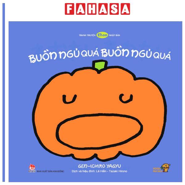 Sách - Tranh Truyện Ehon Nhật Bản - Buồn Ngủ Quá, Buồn Ngủ Quá