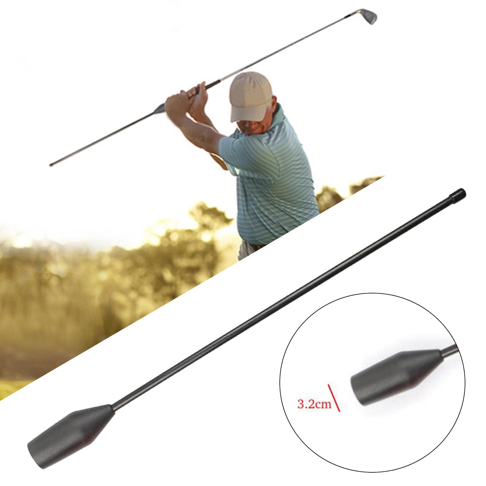 Golf Swing Trainer, Golf Training Aid, Teaches Proper Impact & Swing Plane, Golf Swing Trainer, Golf Chipping Practice Aids Stick