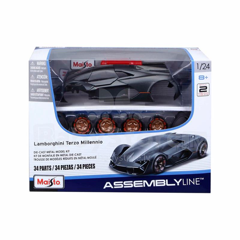 Đồ Chơi MAISTO Mô Hình Xe Lắp Ráp 1:24 Lamborghini Terzo Millennio 39287/MT39900