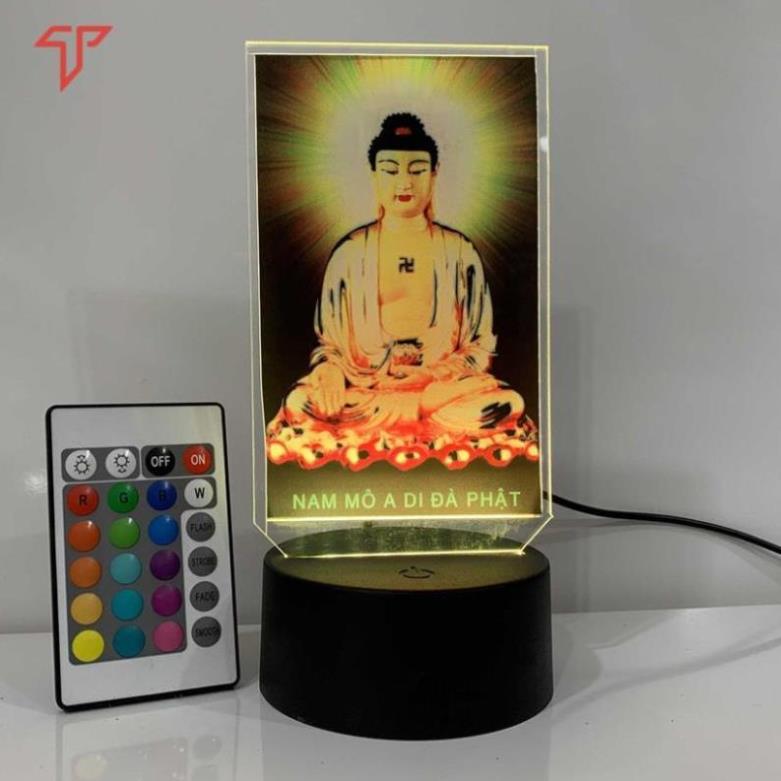 Hình thờ Quan Âm Bồ Tát, Phật Adida đèn led 3d, Phật Thích Ca nhiều mẫu