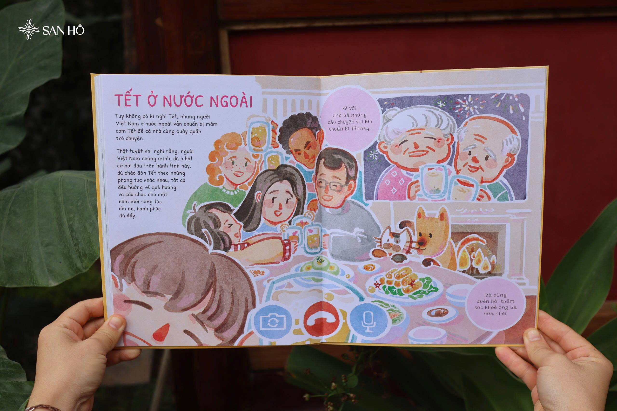 MUÔN MIỀN TẾT - Rơm &amp; Quỳnh Hương - San Hô Books