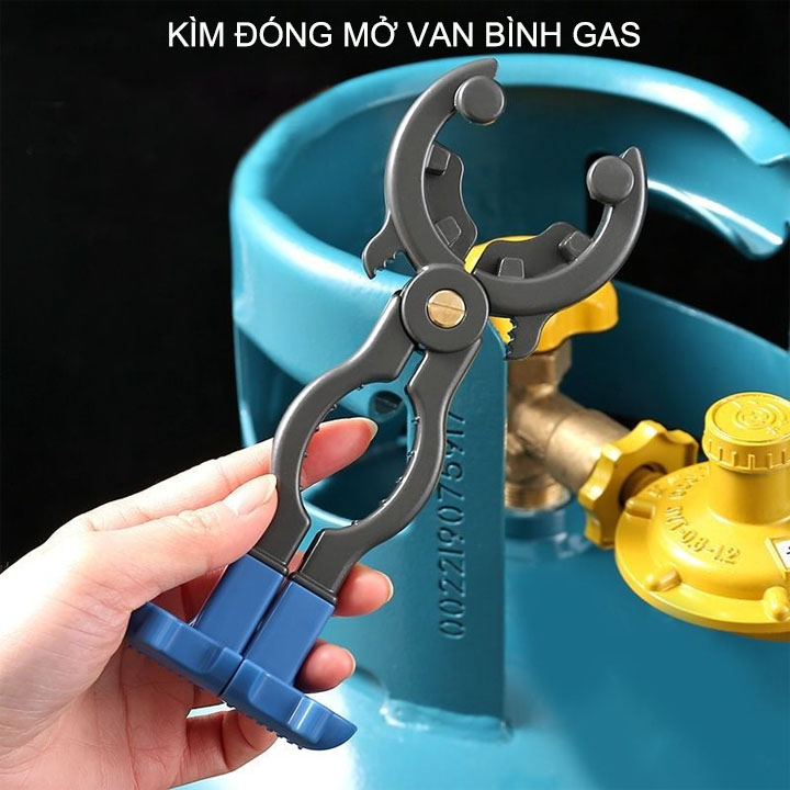 Kềm vặn tháo lắp bình gas, van khí gas, mở nắp chai, bằng hợp kim