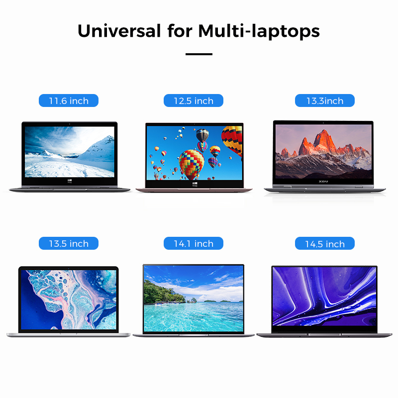 Portable Laptop Stand Support Base Notebook Stand for 11/13/14 Inch Laptop Adjustable Bracket