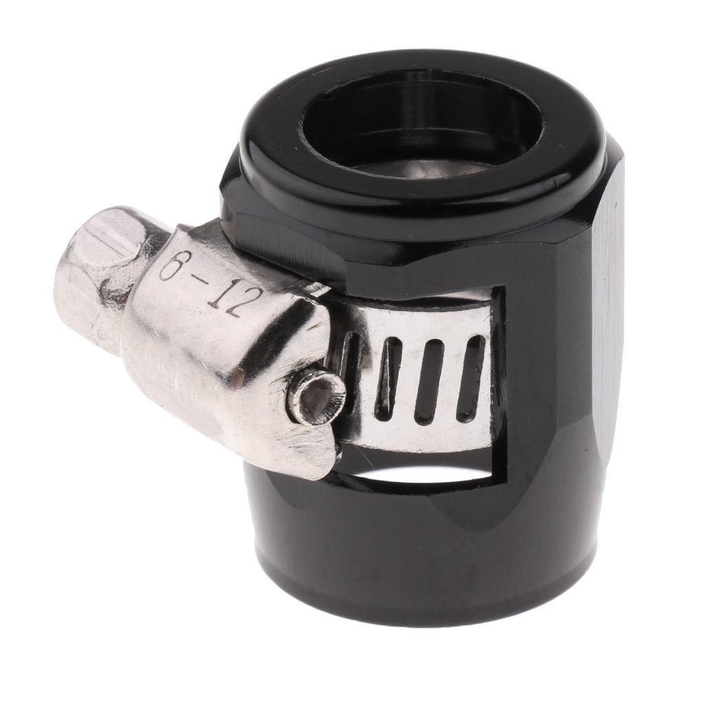 Replacement AN6 Hose End Finisher Aluminium Oil Water Pipe Clamp