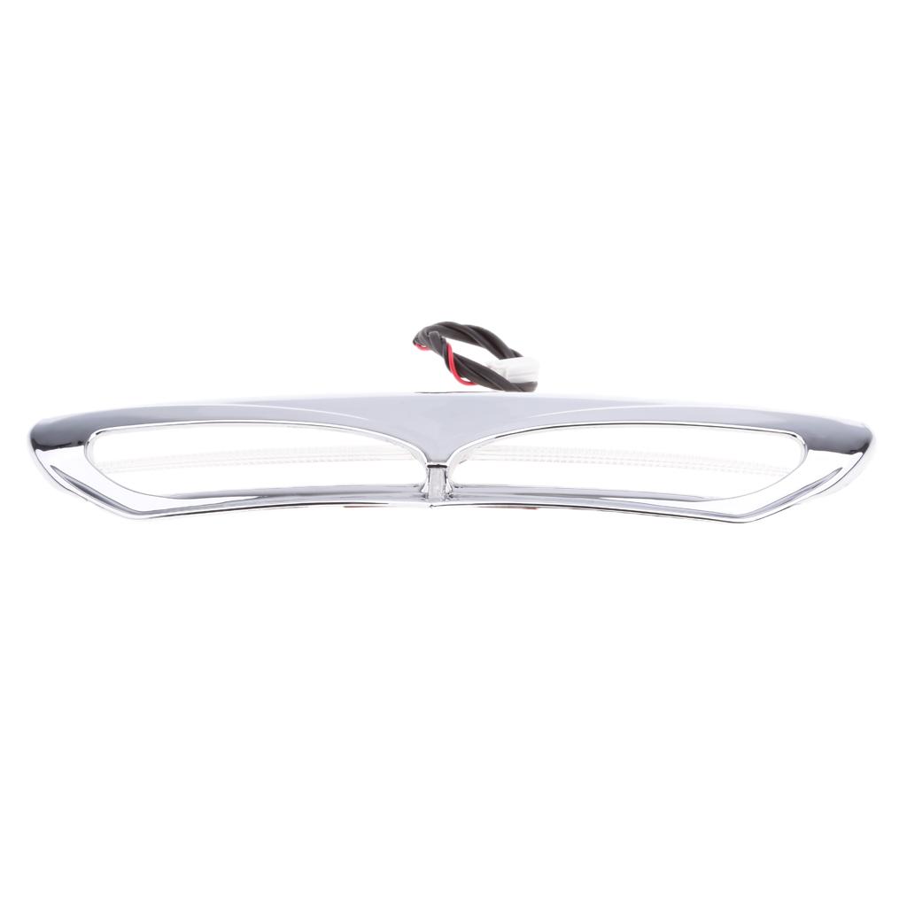 Motorcycle Fairing Vent Trim with LED Accent Light For Harley