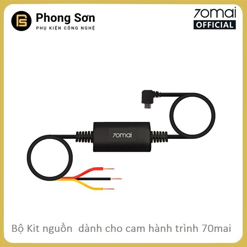 Dây nguồn Hardware Kit 70mai , đấu trực tiếp điện cho Camera hành trình 70mai Dash Cam A800 -Hàng Chính Hãng