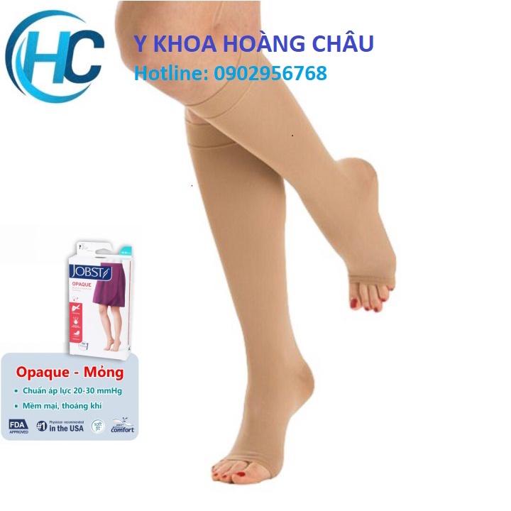 Vớ y khoa gối hỗ trợ suy giãn tĩnh mạch Jobst Opaque -Dòng cao cấp-mỏng (Vớ Mỹ)