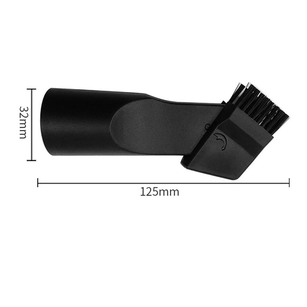 Universal Replacement 1-1/4" Household Vacuum Cleaning Kit, Black