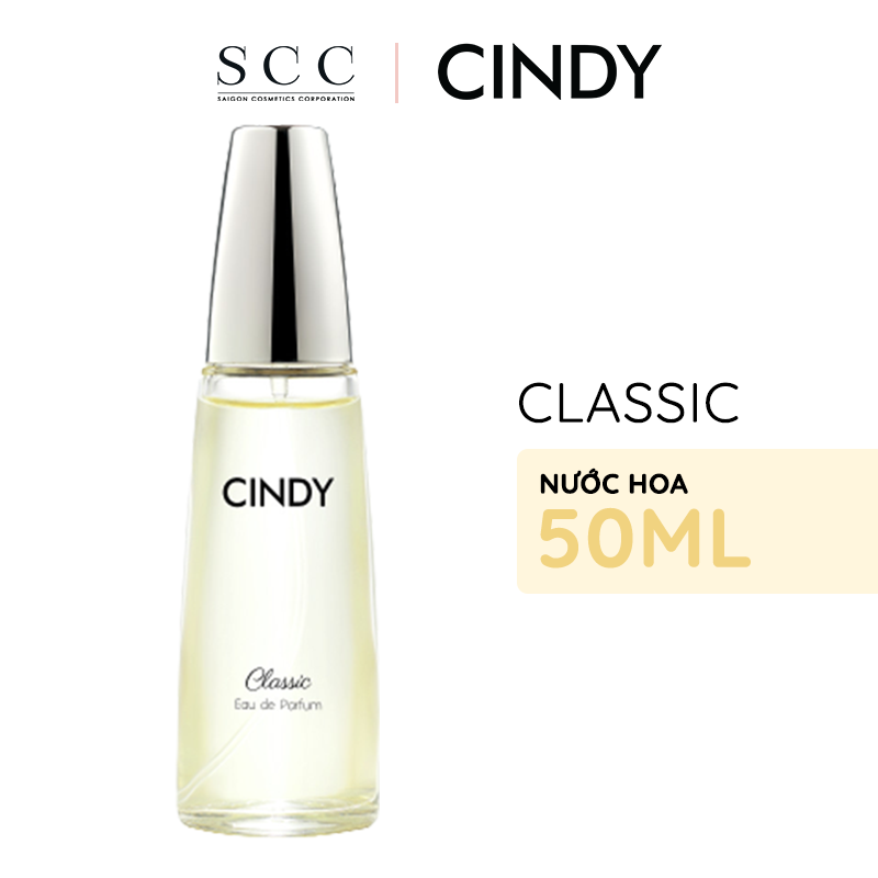 Nước hoa cho nữ Cindy Classic mùi hương cổ điển mê hoặc 50ml