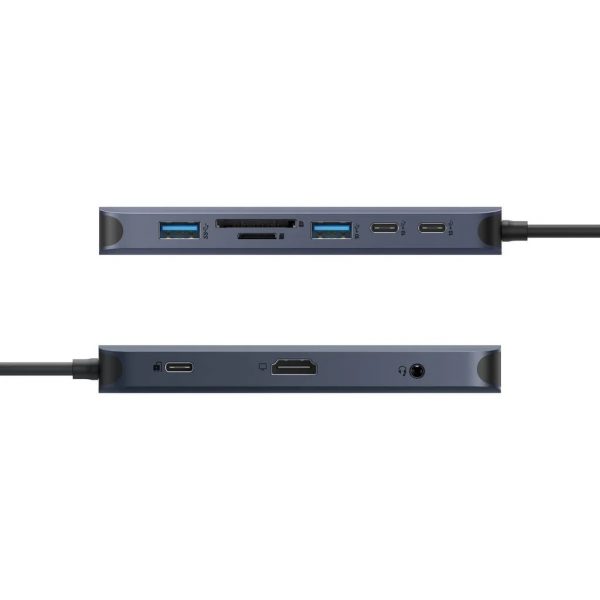 HUB chuyển đổi HyperDrive Next 10 in 1 Port USB-C Hub - Truyền tải dữ liệu nhanh, sạc công suất cao 140W, HD4005GL - Hàng Chính Hãng